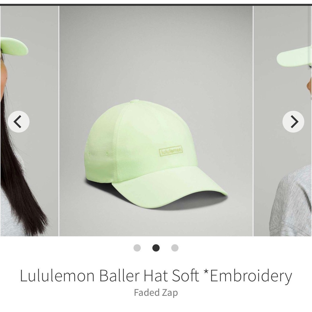 Lululemon Baller Hat Soft *Embroidery
Faded Zap